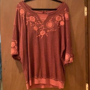 Free People sweatshirt tunic